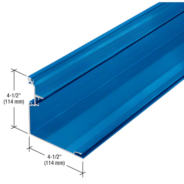 CRL-U.S. Aluminum 90 Degree Inside Corner Half, Custom Paint - 24'-2"