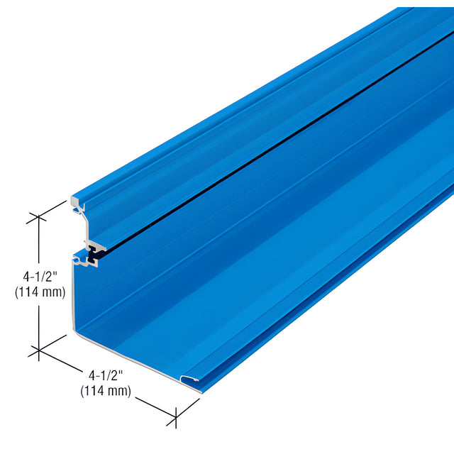 CRL-U.S. Aluminum 90 Degree Inside Corner Half Section, Thermally Improved, Custom Paint - 24'-2"