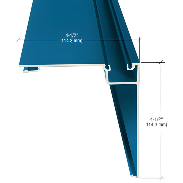 CRL-U.S. Aluminum 90 Degree Outside Corner Half, Custom Paint- 24'-2"