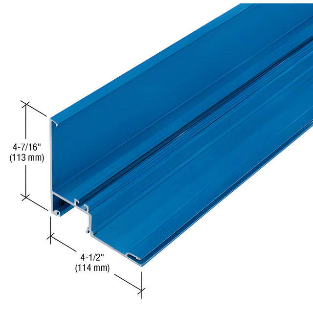 CRL-U.S. Aluminum 90 Degree Outside Corner Half Section, Custom Paint - 24'-2"