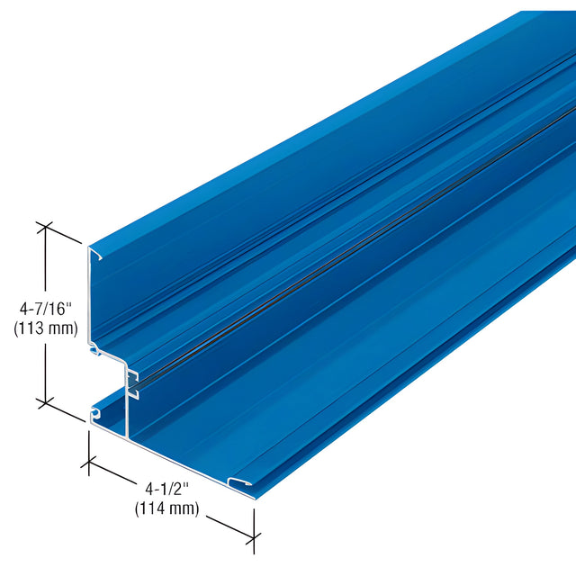 CRL-U.S. Aluminum 90 Degree Outside Corner Half Section, Custom Paint - 24'-2"