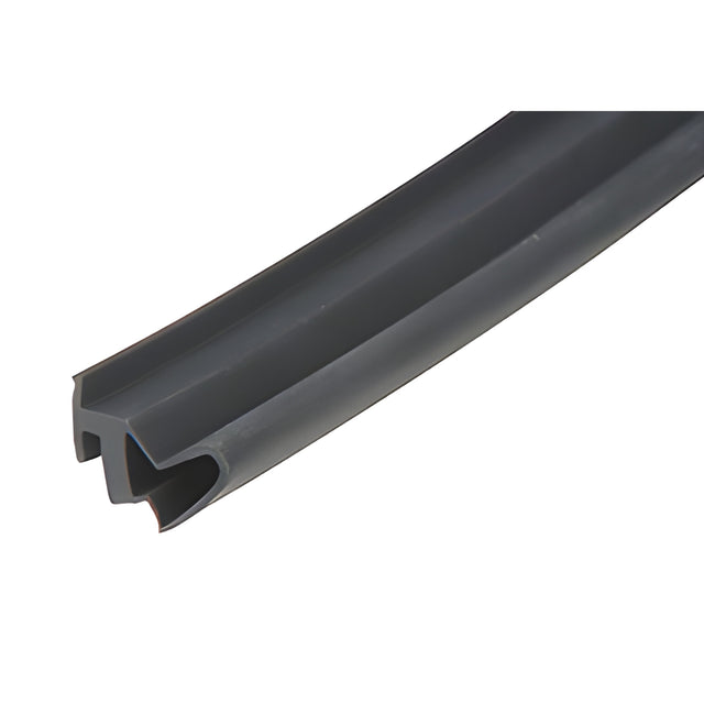 CRL-U.S. Aluminum Black Urethane Door Seal Gasket- 112"