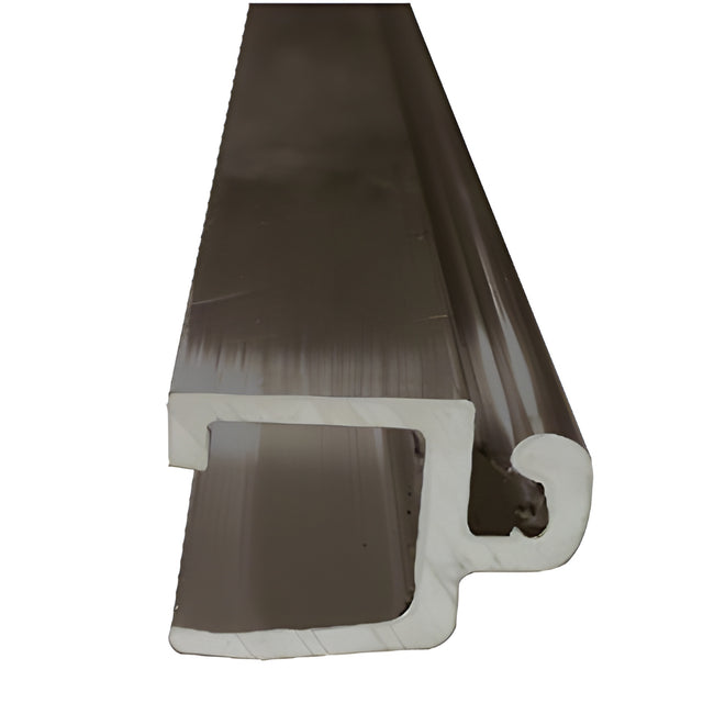 CRL-U.S. Aluminum Bronze Black Anodized 5/16" to 7/16" Glazing Adaptor - 24'-3"