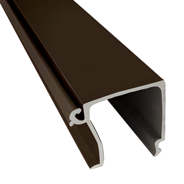 CRL-U.S. Aluminum Bronze Black Anodized Glass Stop for Exterior Glazing - 24'-3"