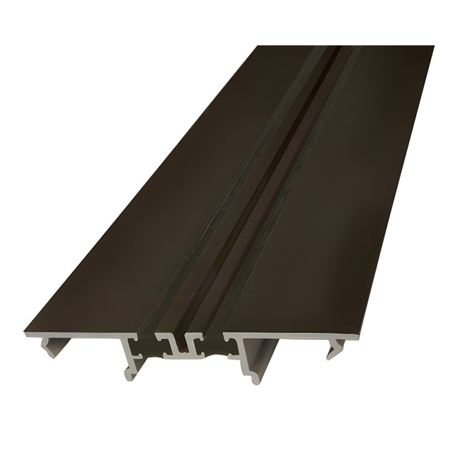 CRL-U.S. Aluminum Bronze Black Anodized Head/Jamb Filler, Dual Thermally Improved