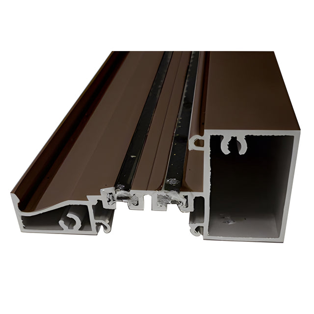 CRL-U.S. Aluminum Bronze Black Anodized Intermediate Horizontal, Dual Thermally Improved - 24'-3"