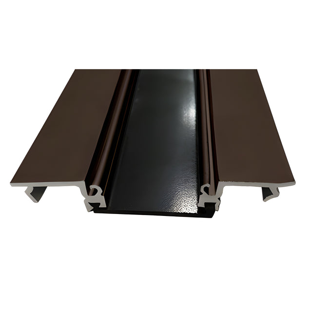 CRL-U.S. Aluminum Bronze Black Anodized Open Back Filler - 24'-3"