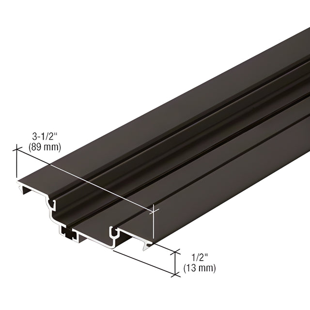 CRL-U.S. Aluminum Bronze Black Anodized Shallow Pocket Insert Thermally Improved - 24'-2"