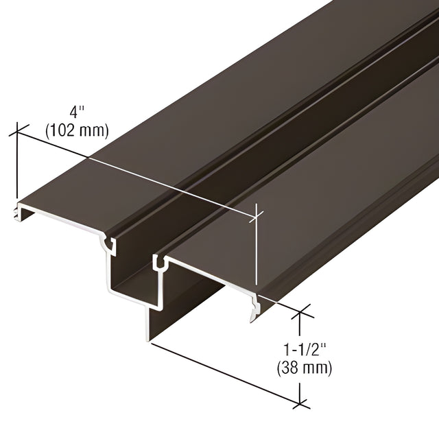CRL-U.S. Aluminum Bronze Black Anodized Stacking Head Insert - 24'-2"