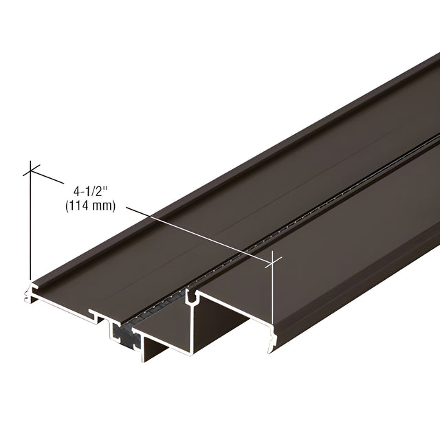 CRL-U.S. Aluminum Bronze Black Anodized Stacking Sill Insert, Thermally Improved - 24'-2"