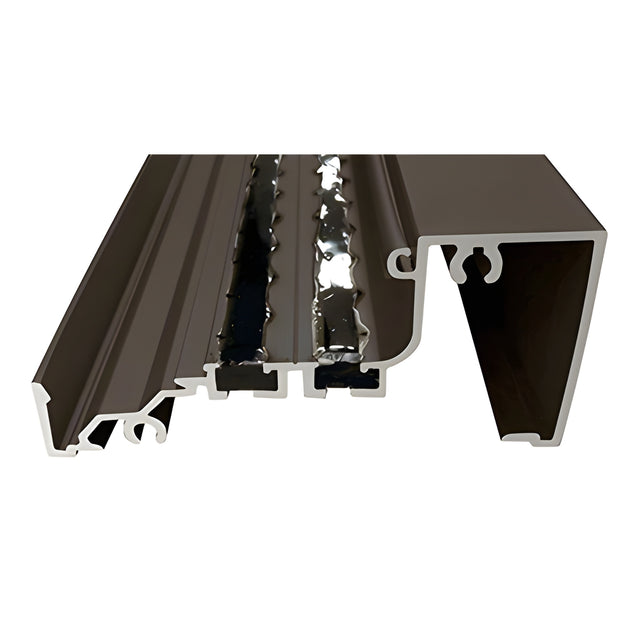 CRL-U.S. Aluminum Bronze Black Anodized Storefront Sill, Dual Thermally Improved - 24'-3"