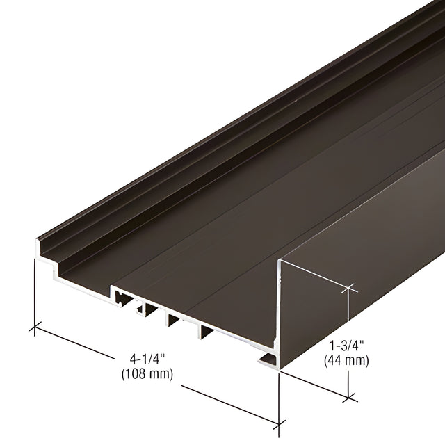 CRL-U.S. Aluminum Bronze Black Anodized Subsill - 24'-2"