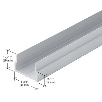 CRL-U.S. Aluminum Bulkhead Sill Shoe, Mill - 21'-6"