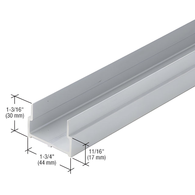 CRL-U.S. Aluminum Bulkhead Sill Shoe, Mill - 21'-6"