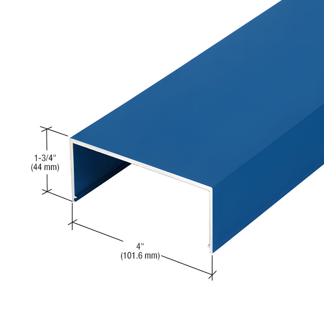 CRL-U.S. Aluminum Center Hung Door Header, Custom Paint- 21'-4"