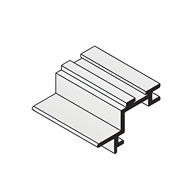 CRL-U.S. Aluminum Chair Setting Block for 1" Glazing - 50/Pk