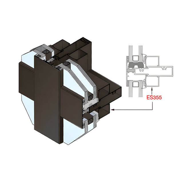 CRL-U.S. Aluminum Class I Bronze Anodized Glass Stop - 24-2"