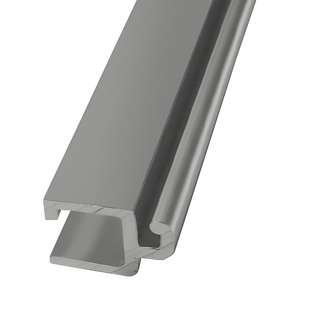 CRL-U.S. Aluminum Clear Anodized 1/4" Glazing Adaptor - 24'-3"