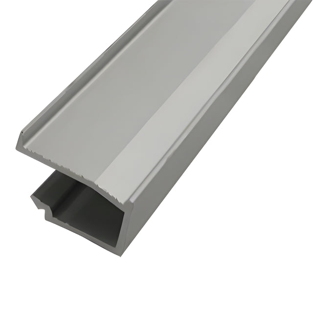 CRL-U.S. Aluminum Clear Anodized 1" Glass Bead - 24'-2"