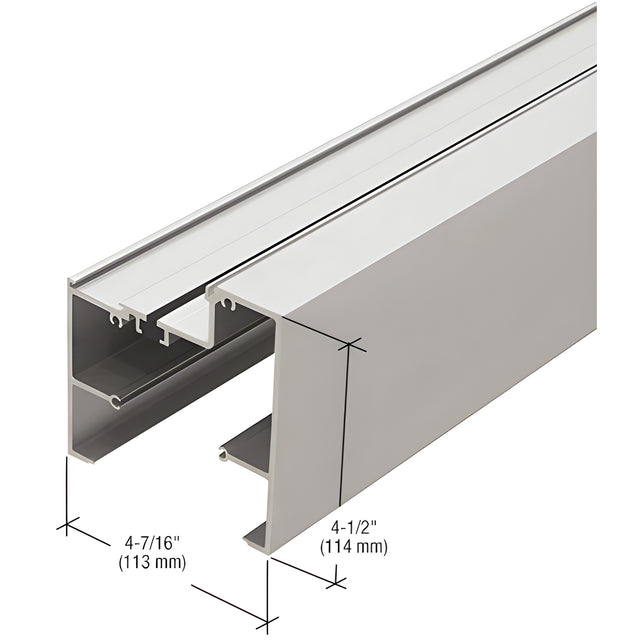 CRL-U.S. Aluminum Clear Anodized Bulkhead, Thermally Improved - 24'-2"