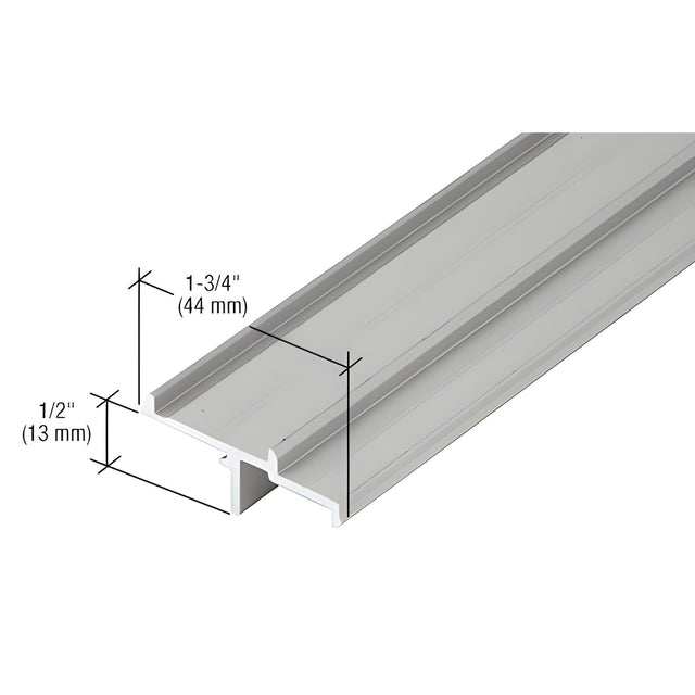 CRL-U.S. Aluminum Clear Anodized Class 1 IG500 Door Stop Insert - 21'-2"
