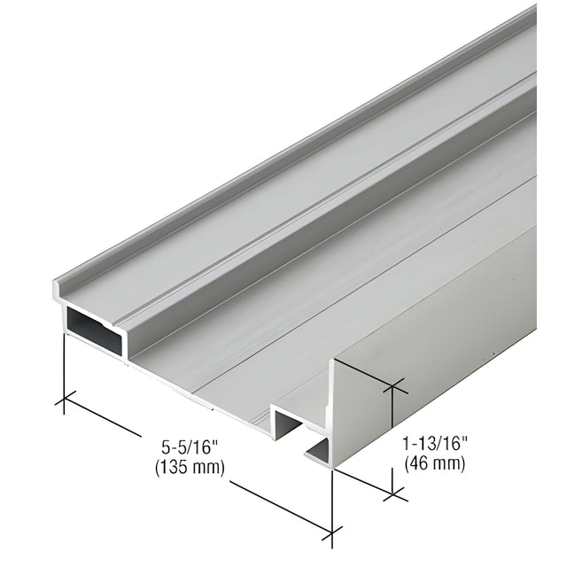 CRL-U.S. Aluminum Clear Anodized Class 1 Subsill - 24'-2"