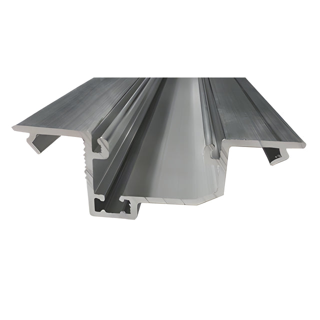 CRL-U.S. Aluminum Clear Anodized Deep Pocket Filler 135 Degree Corner, Thermally Improved - 24'-3"