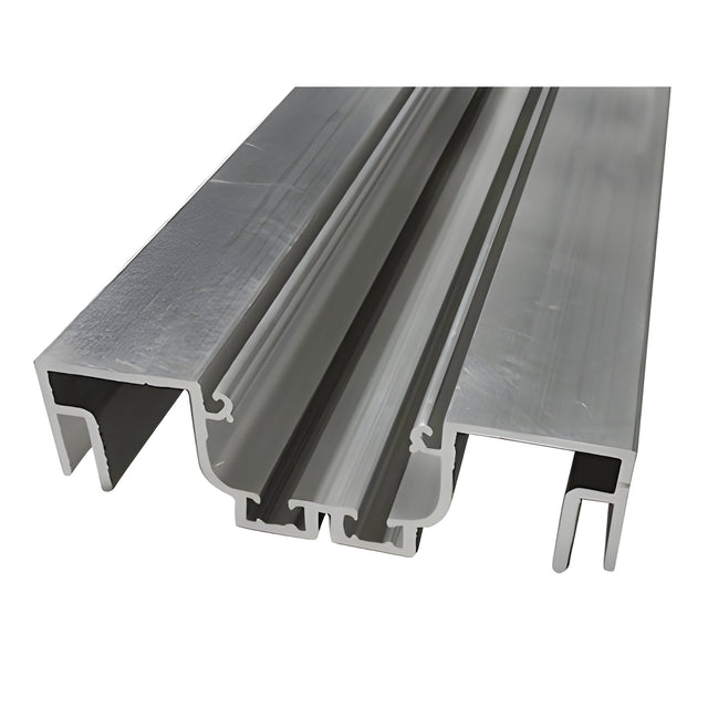 CRL-U.S. Aluminum Clear Anodized Female Expansion Mullion, Dual Thermally Improved - 24'-3"