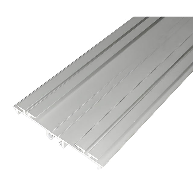 CRL-U.S. Aluminum Clear Anodized Flat Insert for Break Metal - 24'-2"