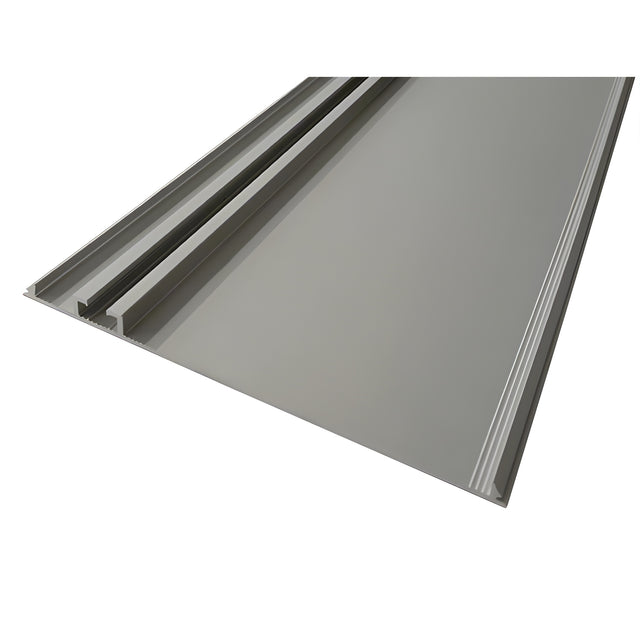CRL-U.S. Aluminum Clear Anodized Flush Filler - 24'-2"