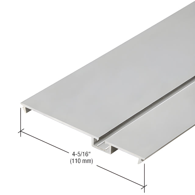 CRL-U.S. Aluminum Clear Anodized Flush Jamb Insert - 24'-2"