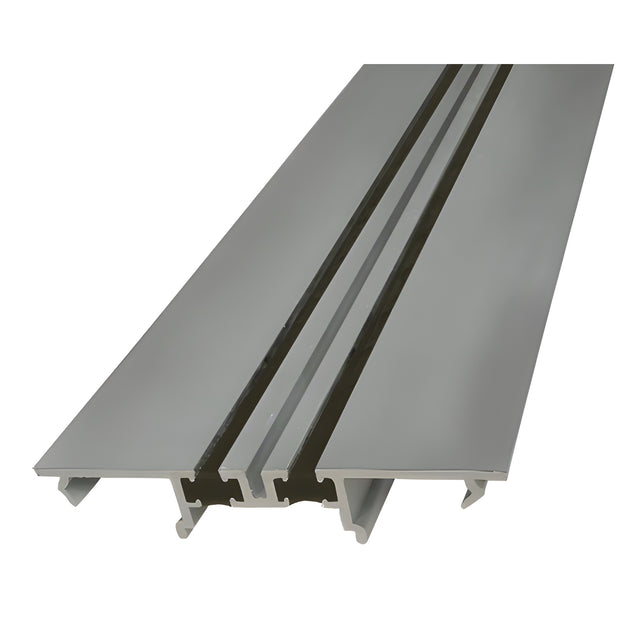 CRL-U.S. Aluminum Clear Anodized Head/Jamb Filler, Dual Thermally Improved