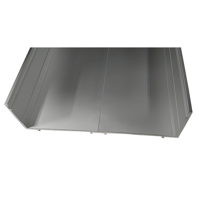 CRL-U.S. Aluminum Clear Anodized Head/Sill Channel - 24'-2"