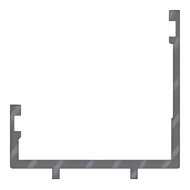 CRL-U.S. Aluminum Clear Anodized Header/Sill Channel - 24'-2"