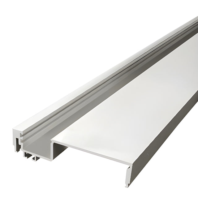 CRL-U.S. Aluminum Clear Anodized Heavy-Duty 6" Female Split Mullion - 24'-2"