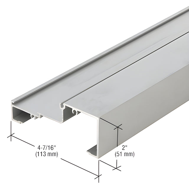 CRL-U.S. Aluminum Clear Anodized Horizontal/Sill - 24'-2"