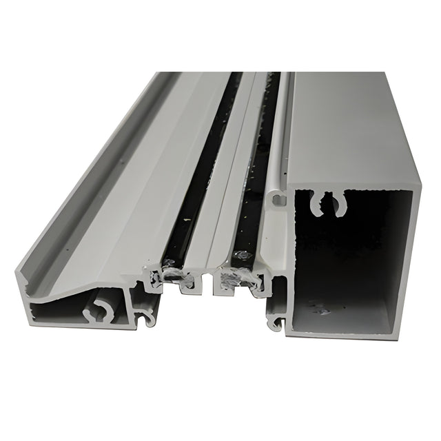 CRL-U.S. Aluminum Clear Anodized Intermediate Horizontal, Dual Thermally Improved - 24'-3"