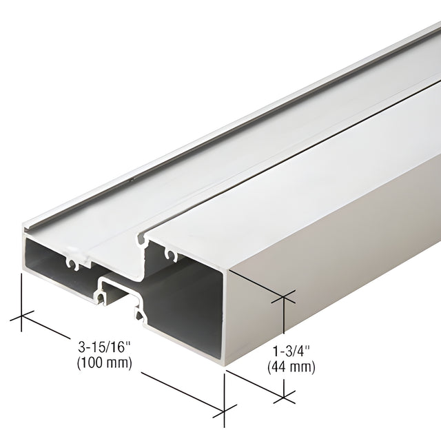 CRL-U.S. Aluminum Clear Anodized Intermediate Horizontal Mullion - 24'-2"