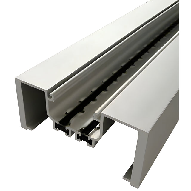 CRL-U.S. Aluminum Clear Anodized Open Back Heavy Wall Mullion, Dual Thermally Improved - 24'-3"