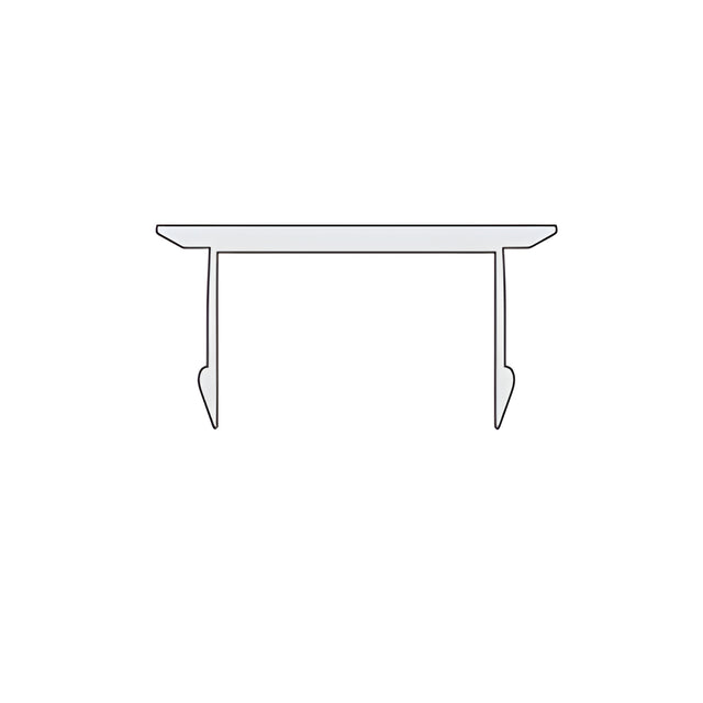 CRL-U.S. Aluminum Clear Anodized Pocket Filler for 1" Glazing