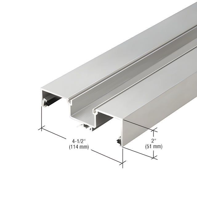 CRL-U.S. Aluminum Clear Anodized Rotating Mullion - 24'-2"