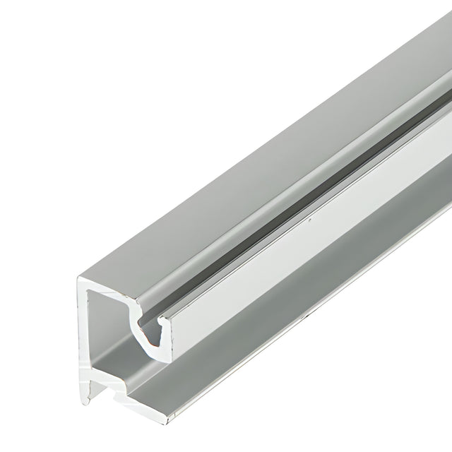 CRL-U.S. Aluminum Clear Anodized Sash Face for 1/4" Glass - 21'-2"