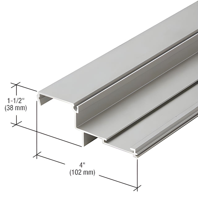 CRL-U.S. Aluminum Clear Anodized Stacking Sill Insert - 24'-2"