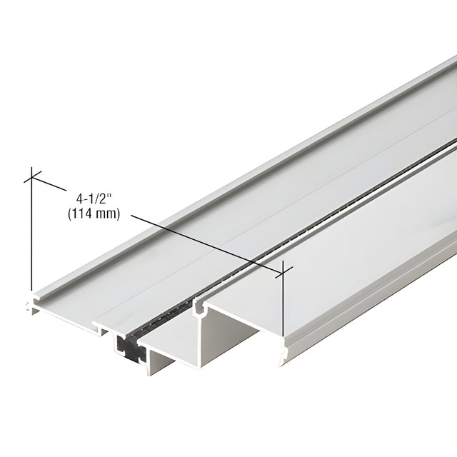 CRL-U.S. Aluminum Clear Anodized Stacking Sill Insert, Thermally Improved - 24'-2"