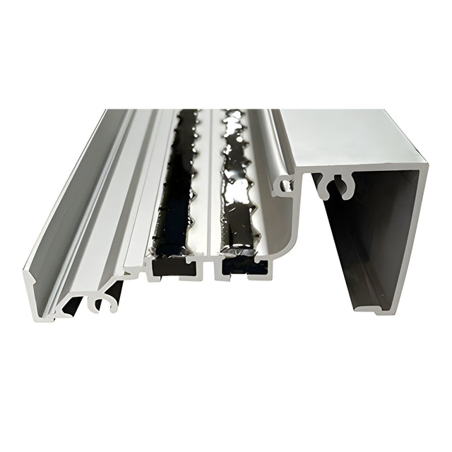 CRL-U.S. Aluminum Clear Anodized Storefront Sill, Dual Thermally Improved - 24'-3"