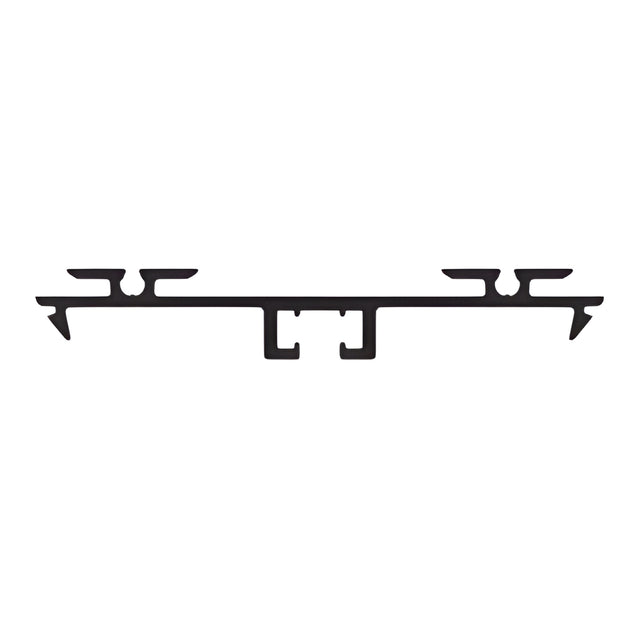 CRL-U.S. Aluminum Clear Anodized Thermally Broken Flat Insert for Brake Metal - 24'-2"
