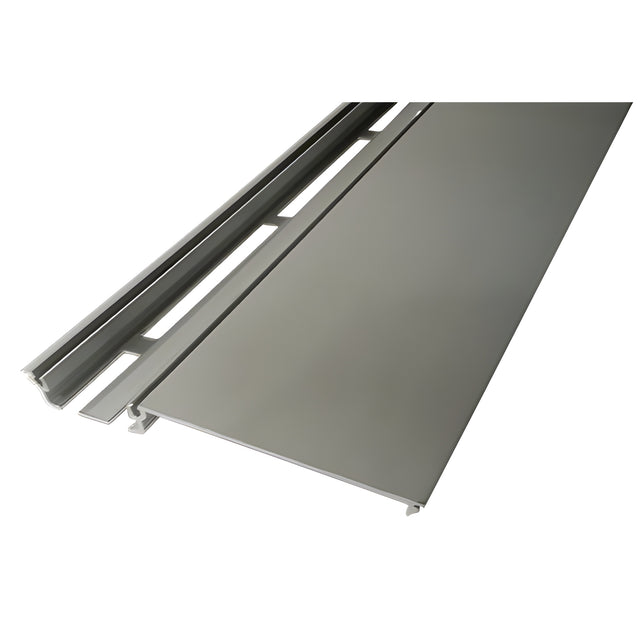 CRL-U.S. Aluminum Clear Anodized Vertical Shallow Pocket Filler - 24'-2"