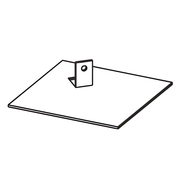 CRL-U.S. Aluminum Corner Closure Plate- 10/Pk