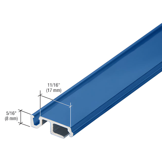 CRL-U.S. Aluminum Custom KYNAR® Paint 1/4" Glass Adaptor - 24'-2"