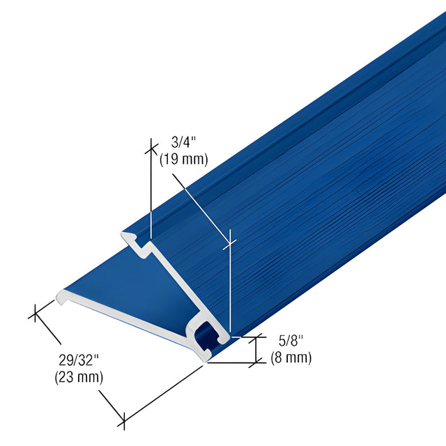 CRL U.S. Aluminum Custom KYNAR® Paint 1/4" Pocket Reducer - 24'-2"